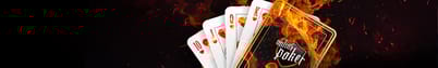 Kartenspiel mit Schriftzug online Poker